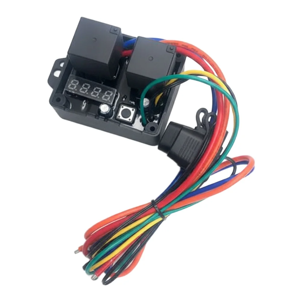 Digital Electric Radiator Fan Controller Switch Kit 12V 24V Adjustable Temperature Sensor For Car Truck Auto Cooling System Part