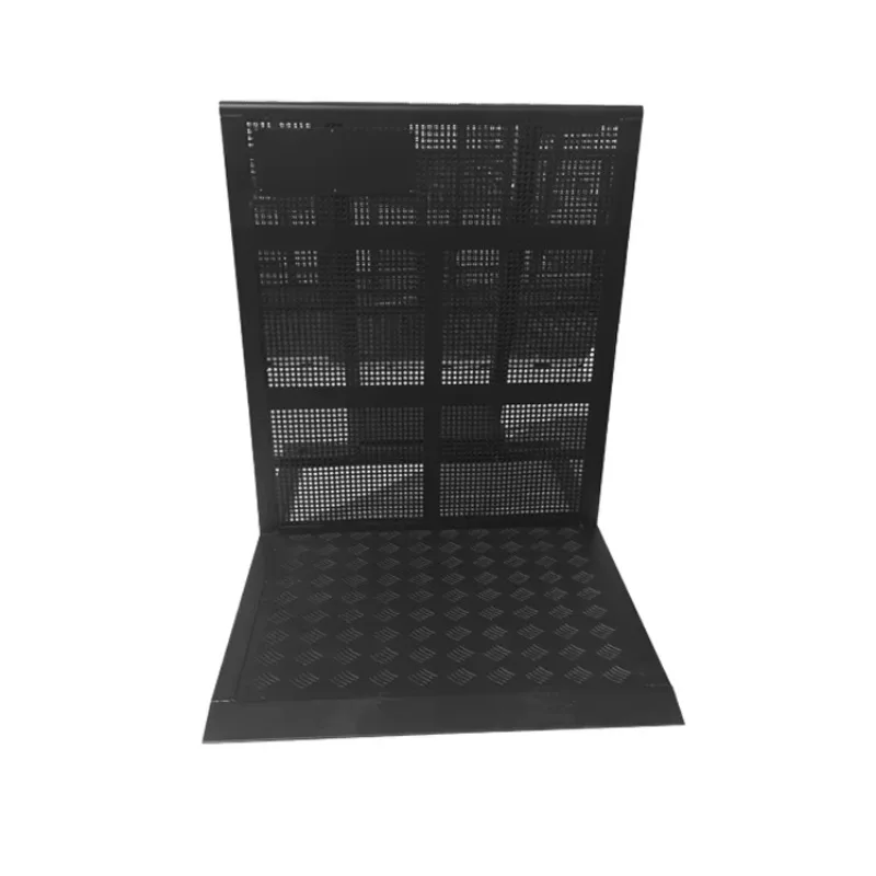 

【Best-selling】Aluminum Concert Stage Black Color Crash Barricade Fence Crowd Control Safety Stage Barrier With CE