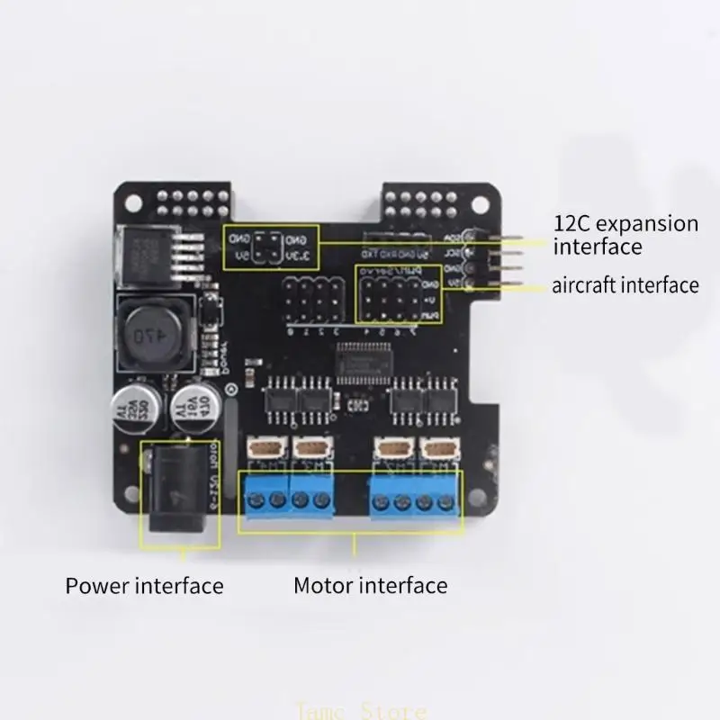LX0B New Stepper Motor HAT Extension Modules with Built in Regulator Circuit