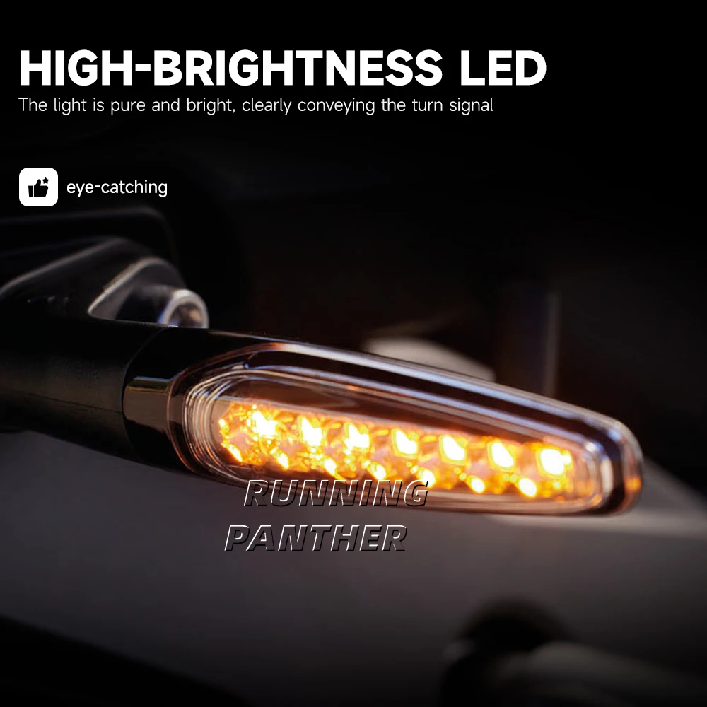 

New motorcycle modification accessories turn signal LED fluid indicator FOR Speed Triple 1200 RS Street Triple R RS