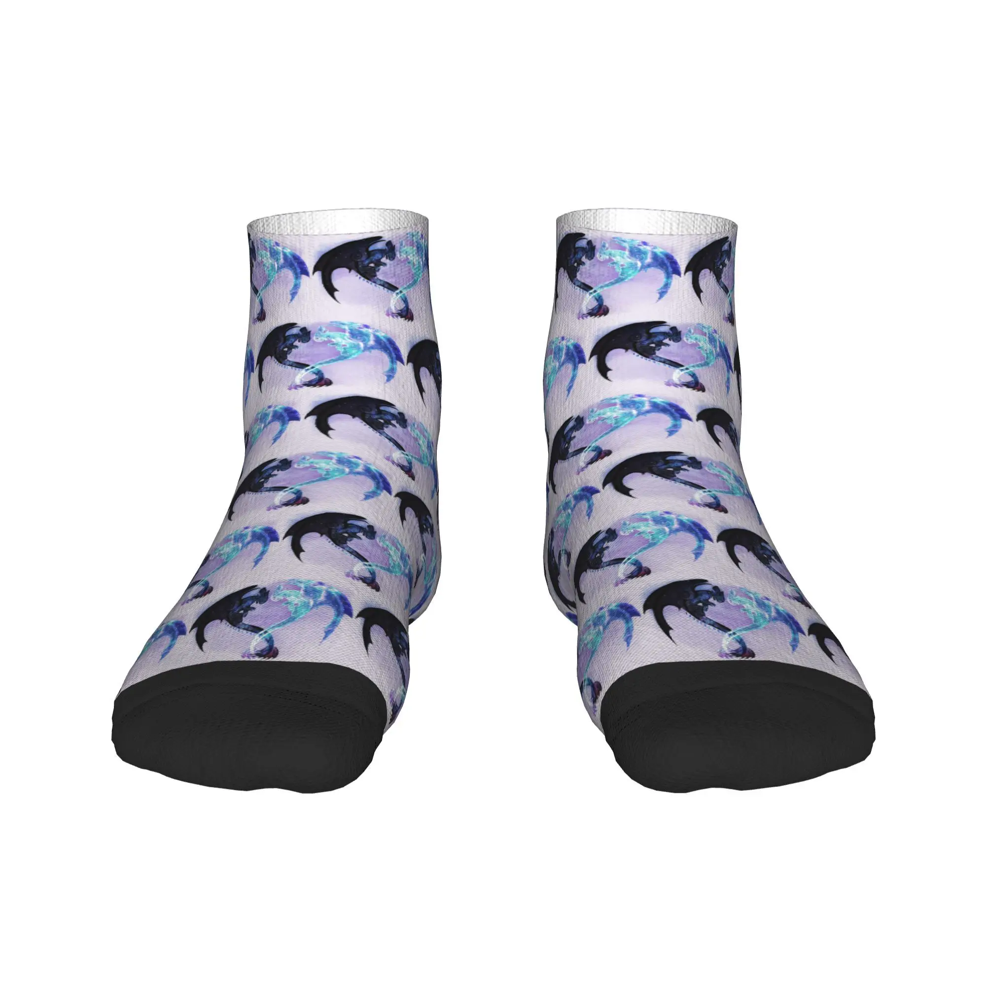 

Dragon Heart Toothless and Light Fury Socks Harajuku Super Soft Stockings All Season Socks Accessories for Unisex Christmas