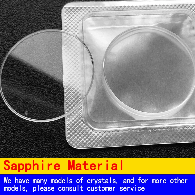 Sapphire Watch Glass With logo for Rolex Oyster Perpetual 31mm 26mm 41mm 36mm  116660 116000   124300  276200 126000