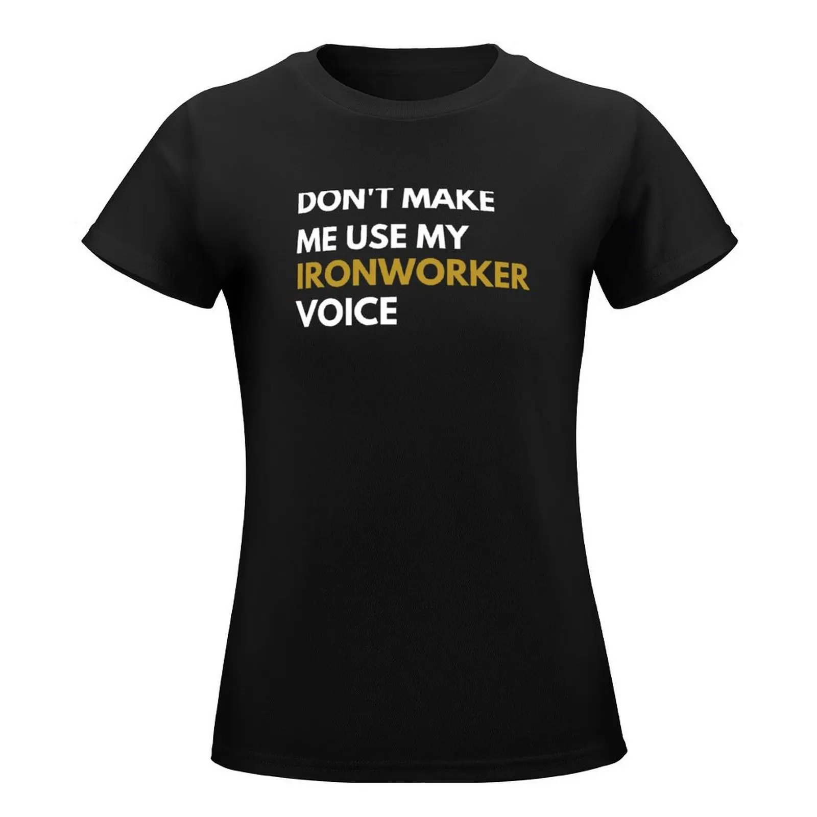 Ironworker T-Shirt new edition anime clothes animal print T-shirts for Women