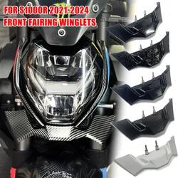 For BMW S1000R 2021 2022 2023 2024 S 1000 R S1000 R Motorcycle Wing Fairing Downforce Naked Front Aerodynamic Spoiler Winglet