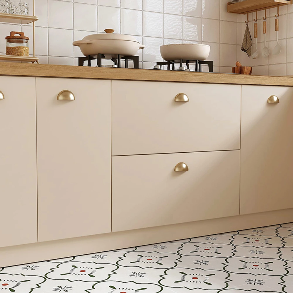 Solid Beige Wallpaper Vinyl Self-Adhesive Stickers for Kitchen Wall Furniture Livingroom Home Decor Renovation Contact Paper