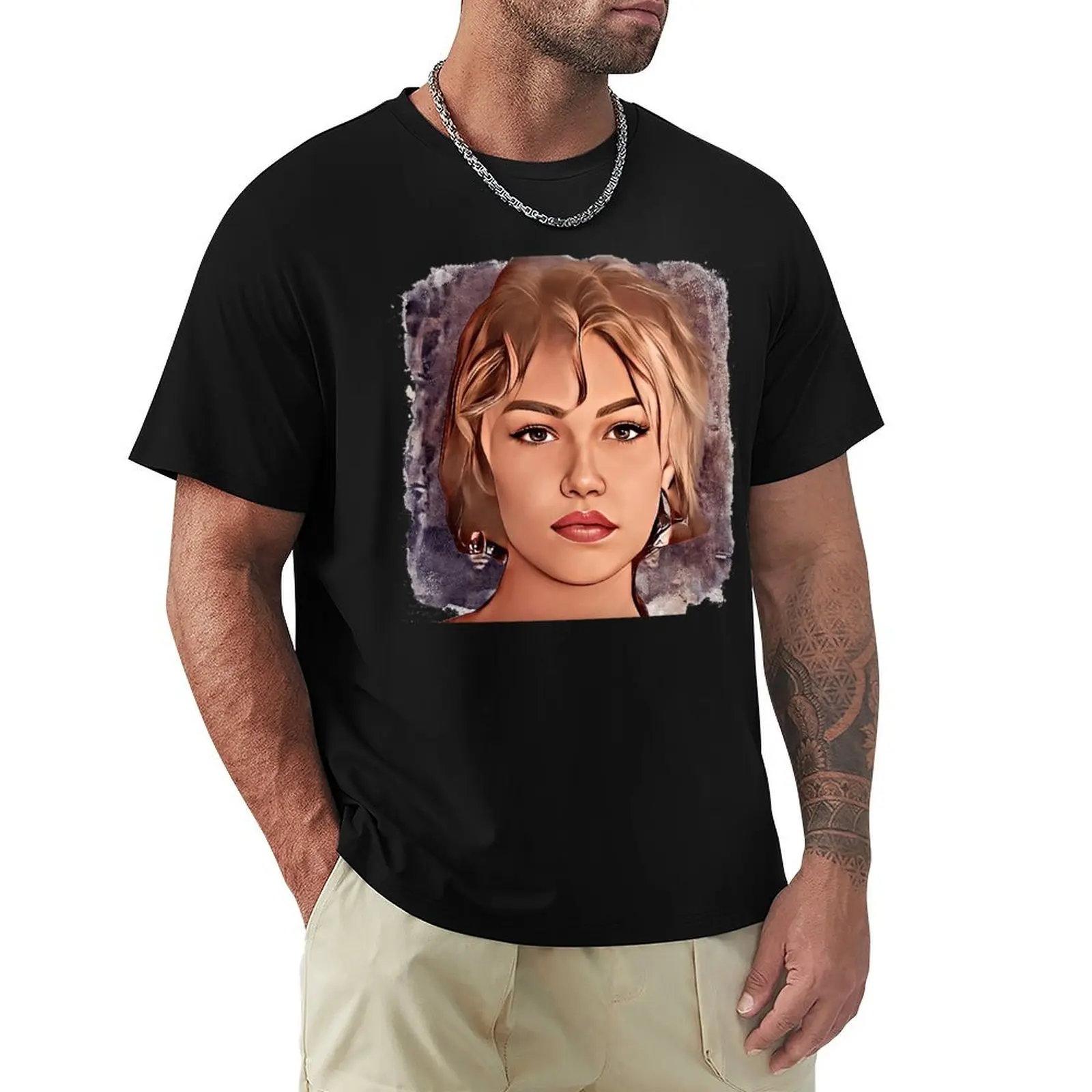Visions of Grace Vanderwaal T-Shirt cotton t shirts man 100% T-Shirt