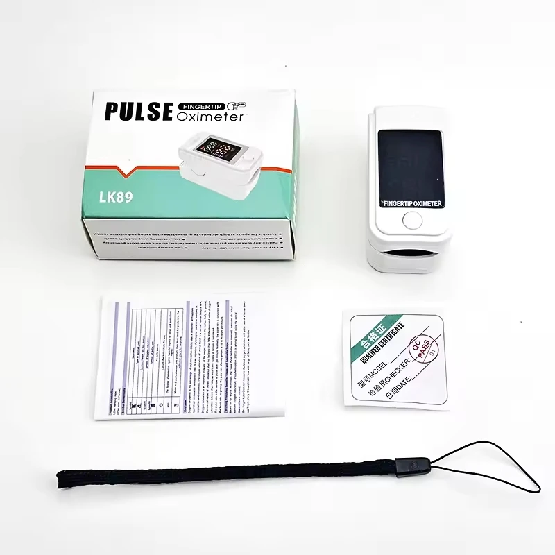 Household Fingertip Pulse Oximeter OLED Display SPO2 PR PI RR Saturation Heart Rate Monitor Oximetro De Dedo