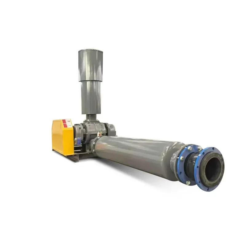 Factory Hot Selling 75KW Direct Drive High Pressure Electric High Air Volume Three Leaf Roots Blower for Industrial Use