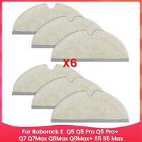 B26B Microfiber Mop Cloth for Roborock E Series, Q5, Q5 Pro, Q5 Pro+, Q7, Q7Max, Q8Max,Q8Max+,S5, S5 Max,Robot Vacuum Cleaner