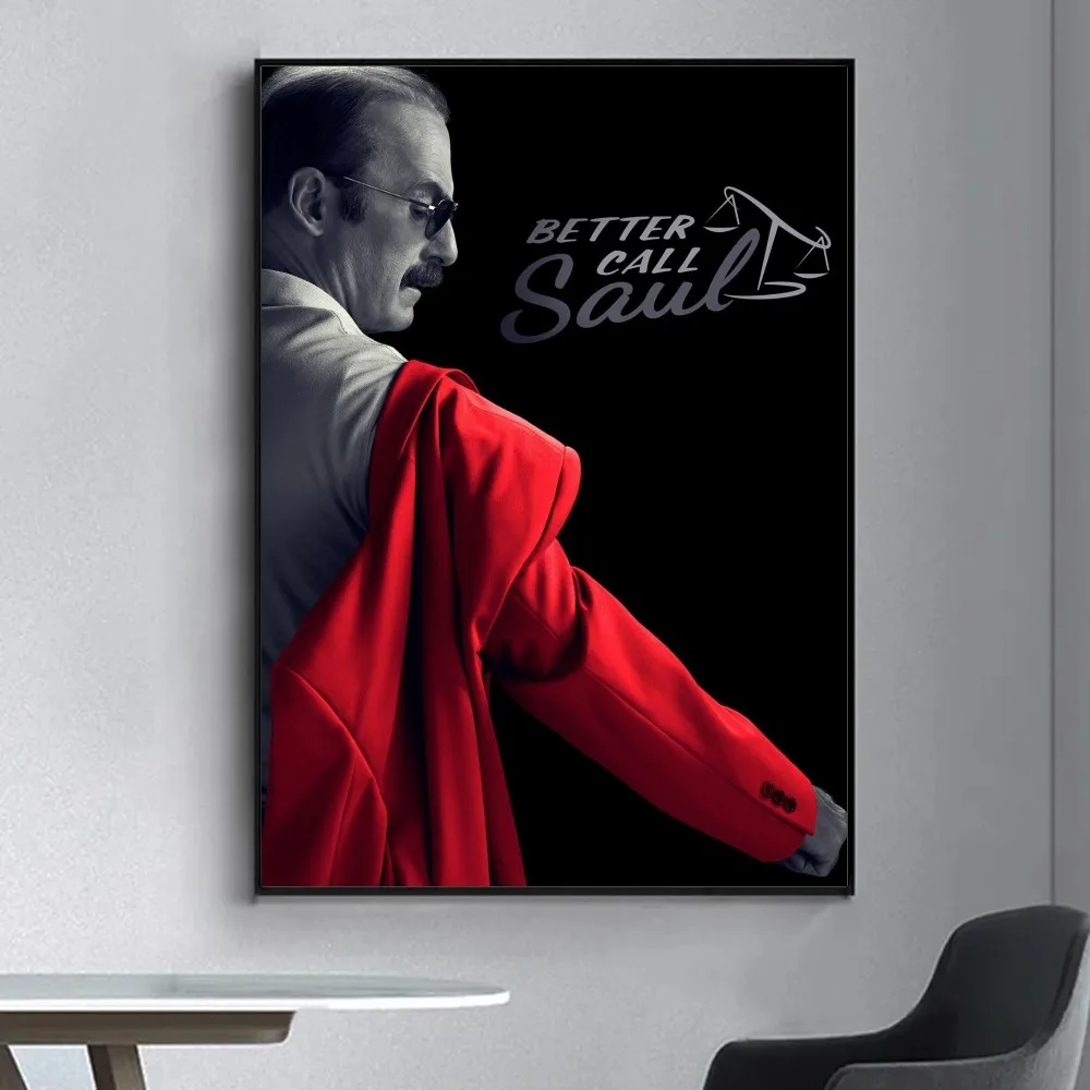 Better Call Saul TV series Poster Fancy Poster Wall Sticker for Living Room Bar Vintage Decorative Painting Middle