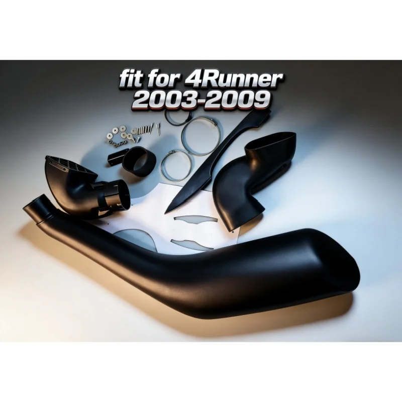 4x4 Offroad Air Intake LLDPE Snorkel Kit for 4Runner 2003 2004 2005 2006 2007 2008 2009 Engine Raised Air Intakein stock