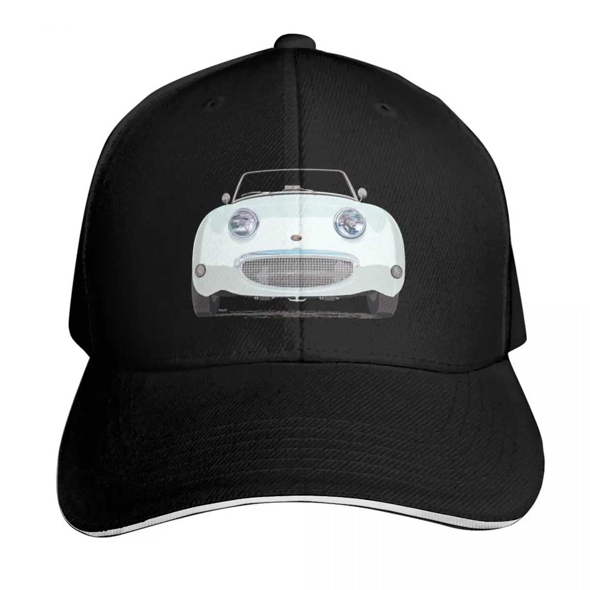 New White Frogeye/Bugeye Sprite, the little 'Healey' with a big smile Baseball Cap Men Women Casual Summer Sport Sun Cap
