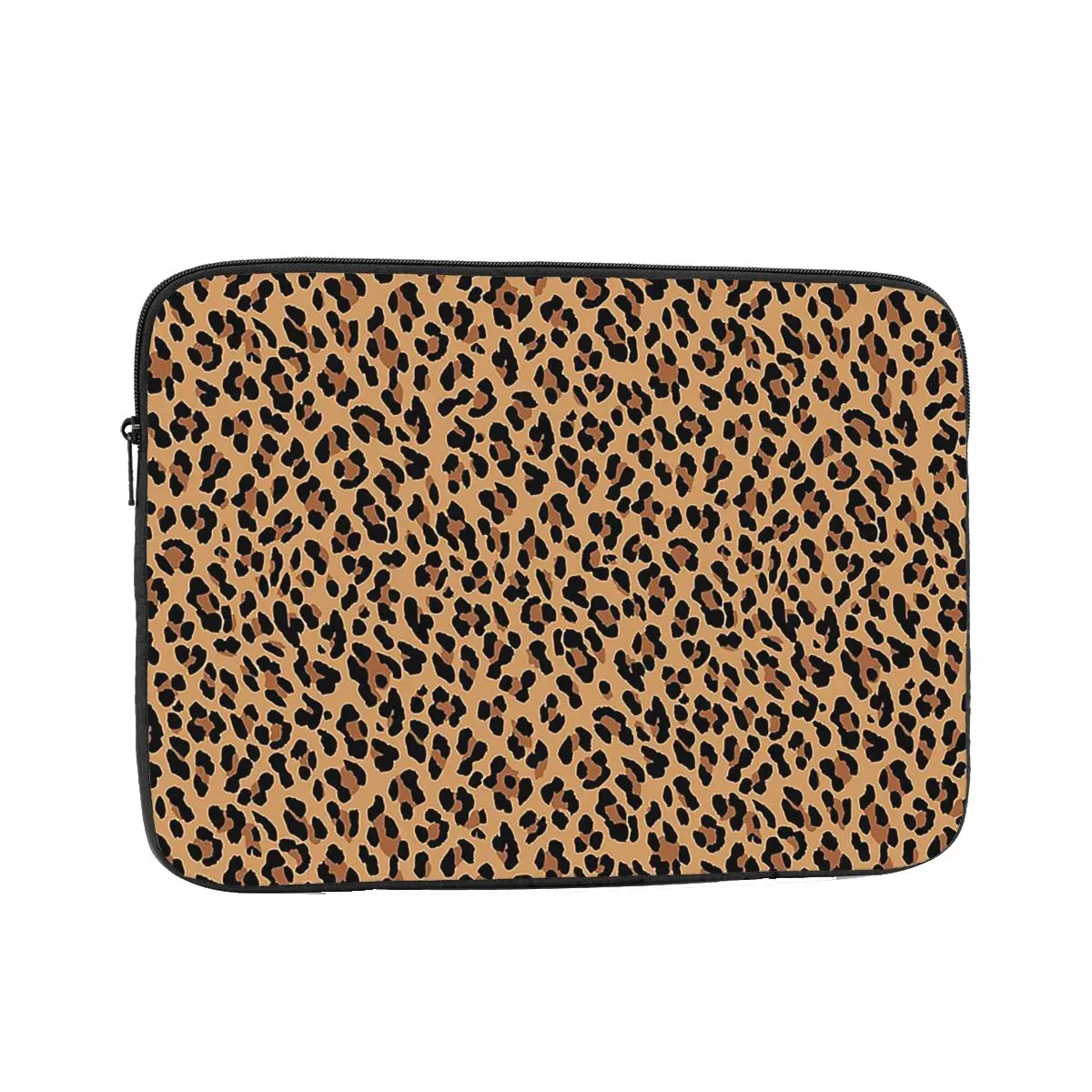

Tan Leopard Print Notebook Laptop Bag Case Pouch 10 12 13 15 17 Inch Notebook Sleeve Cover Bag Tablet Shockproof Case Bag