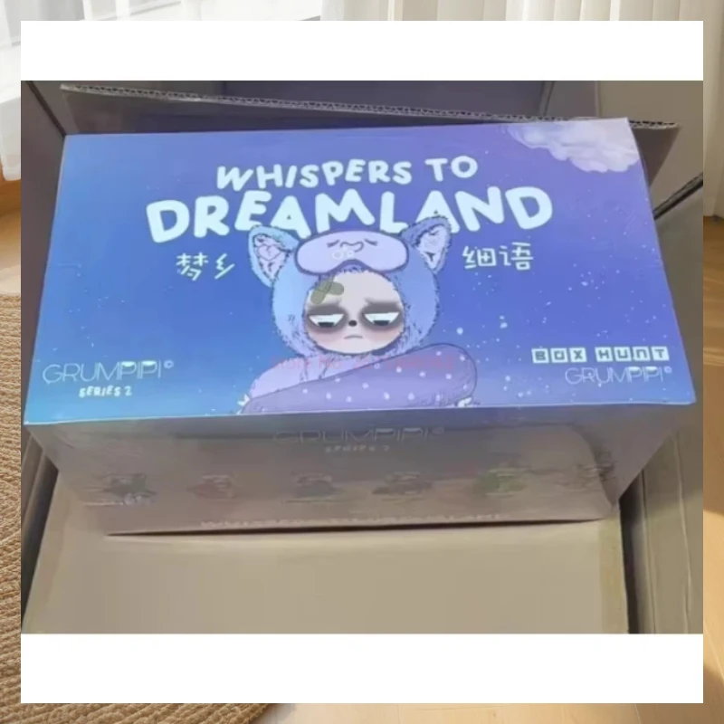

Оригинальная новая коллекционная фигурка V2 Sleepless Grumpipi Mystery Box из серии Whispers To Dreamland, подарочная виниловая аниме-фигурка для фестивалей