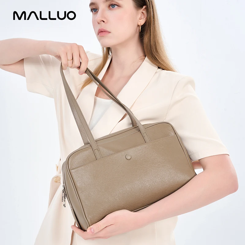 

Female Casual Retro Soft Cowhide Handbags Women's Cow Genuine Leather Shoulder Bag Ladies Fashion Luxury Designer Bags for Lady
