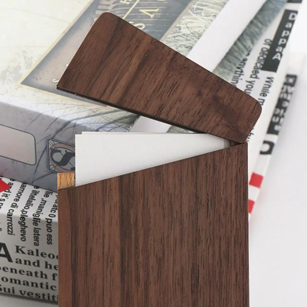 Вместительный портативный держатель для визиток, школьные принадлежности