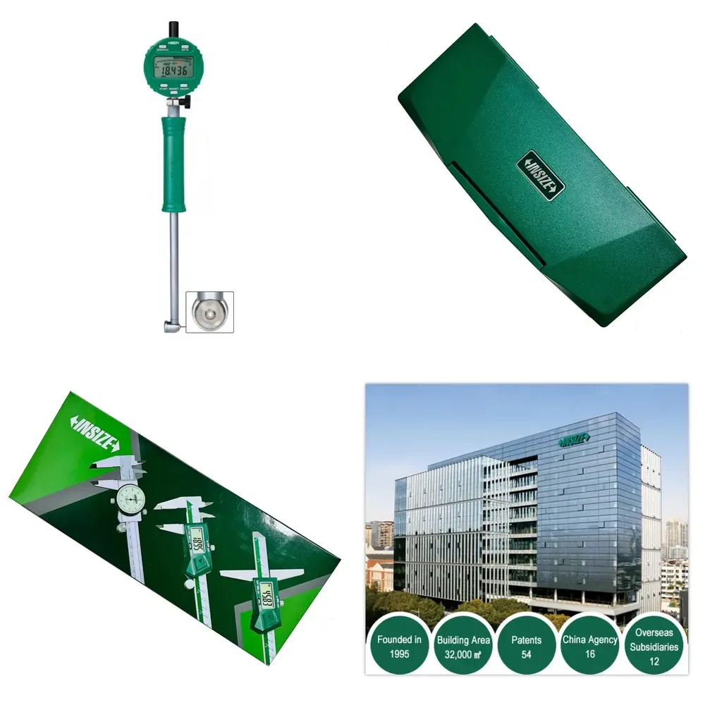 Insize 2122-35A Measuring Range 18-35mm Graduation 0.01mm Digital Bore Gages