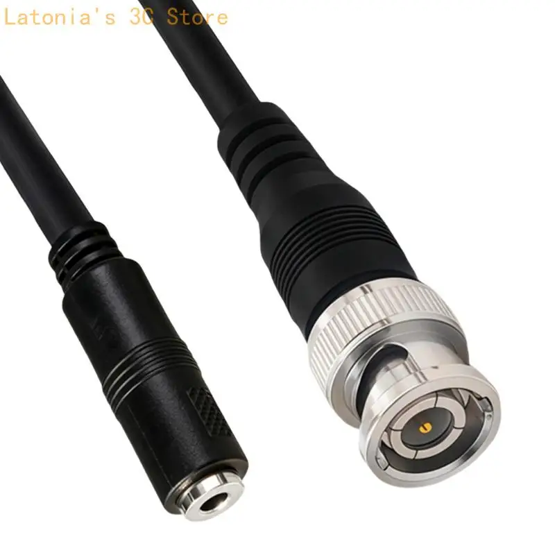 Consumer Electronics BNC Male Female to 3.5mm Male Female Sound Video Cable 1M Coppers for Home Theater Radios Antennas X3UB