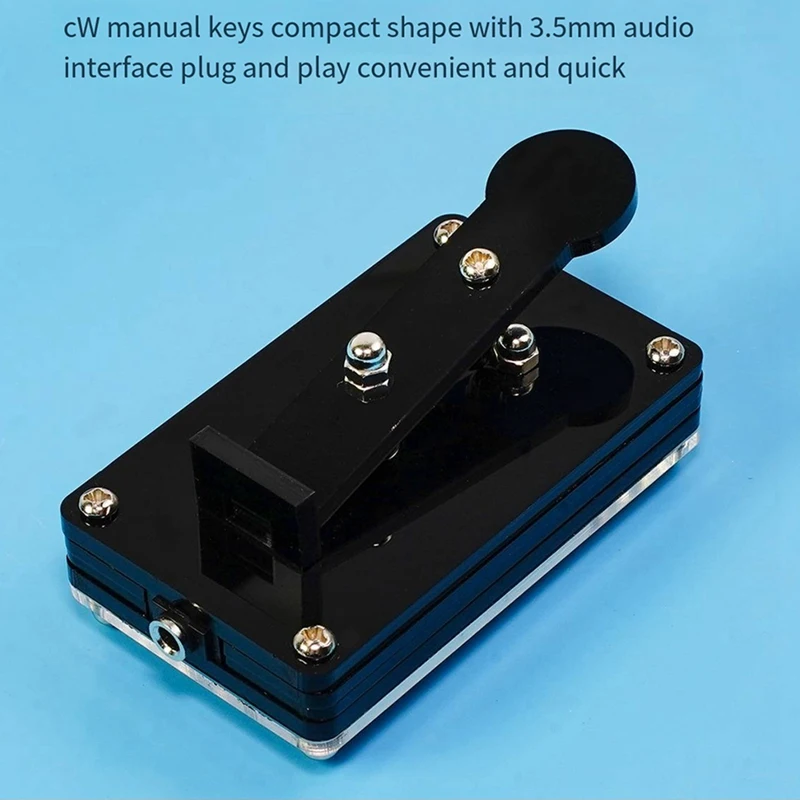 Upgraded HU-069B CW Morse Code Decoder Trainer Parts Electronic DIY Circuit Board Welding Practice Kit