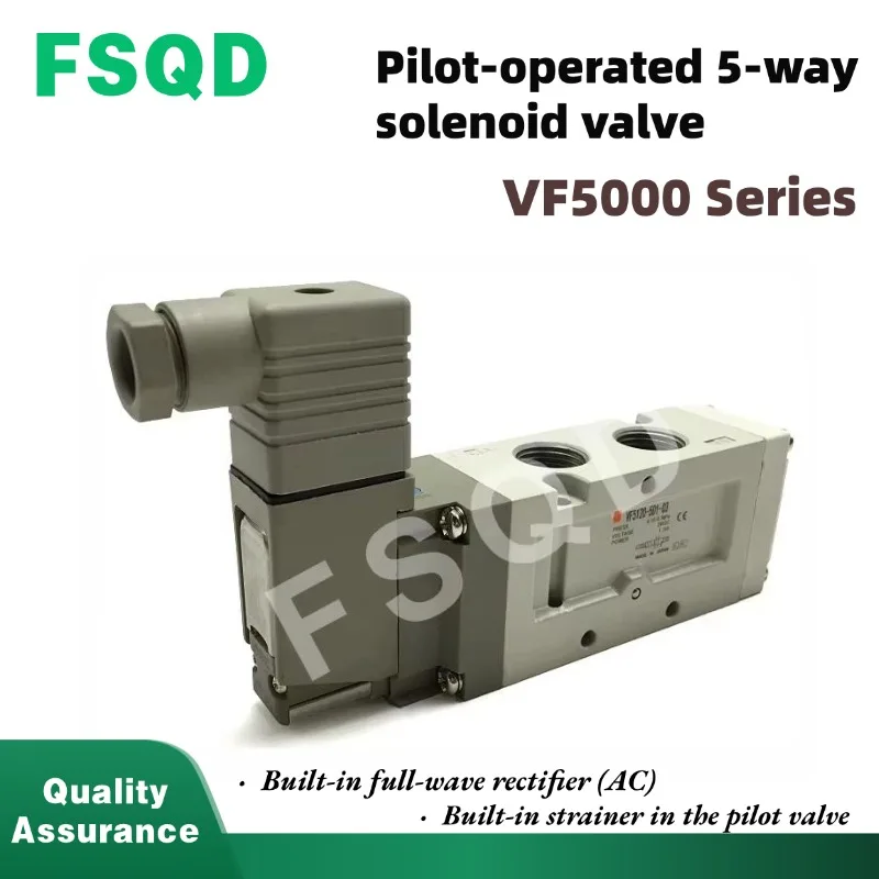 

5-портовый электромагнитный клапан VF5120-5DZ1-03F VF5220-5DZ1-03F VF5120, VF5120K-5DZ1-03 VF5120-5D1-03 VF5120-3DZ1-03 VF5120