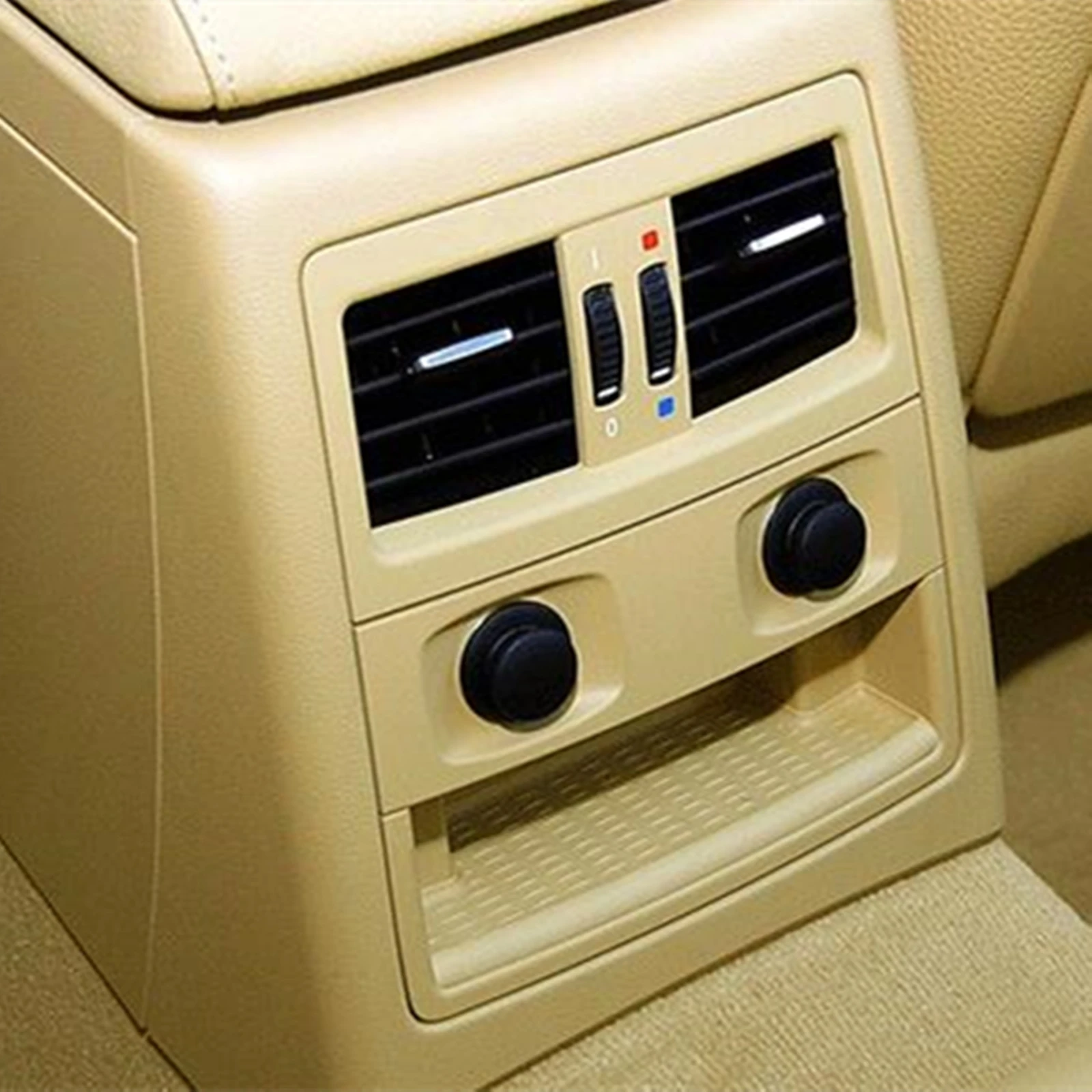 

Car Rear Row Console Air Conditioning Air Outlet Vent Frame Cover Replace For BMW 3 Series E90 E91 2005-2012 High Version