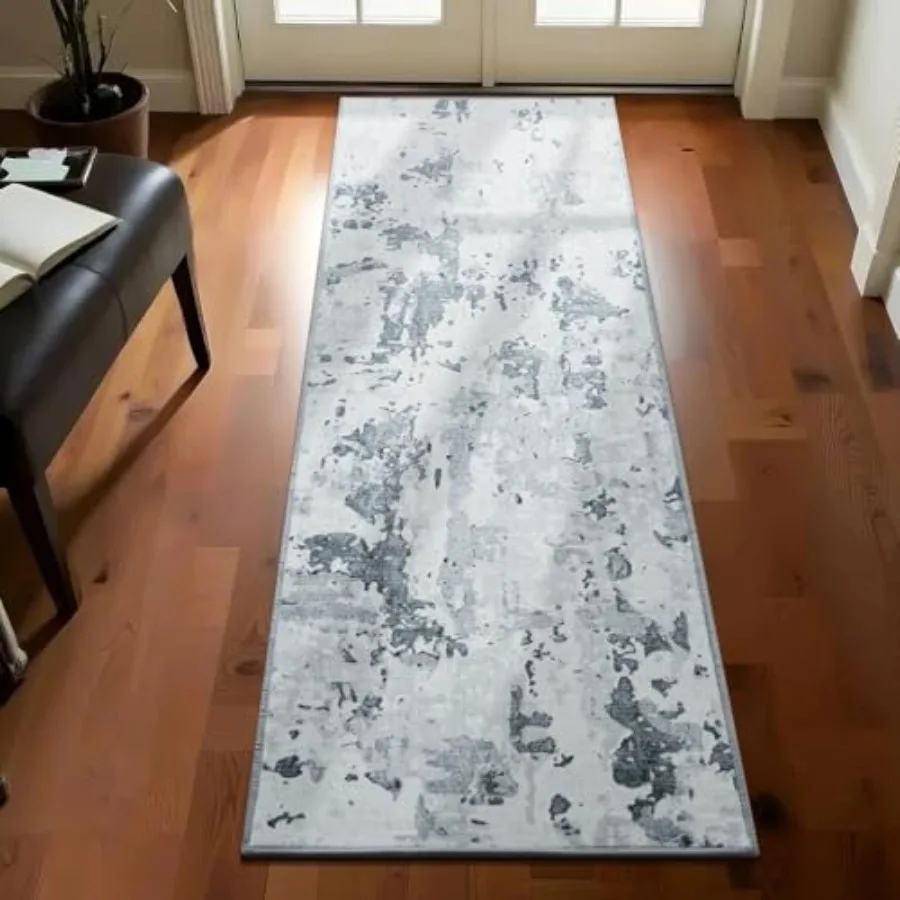 

Моющийся бегунный ковер 2x6 футов для прихожей Нескользящий кухонный коврик с резиновой подложкой Мягкие длинные коврики для прихожей для прачечной Moder