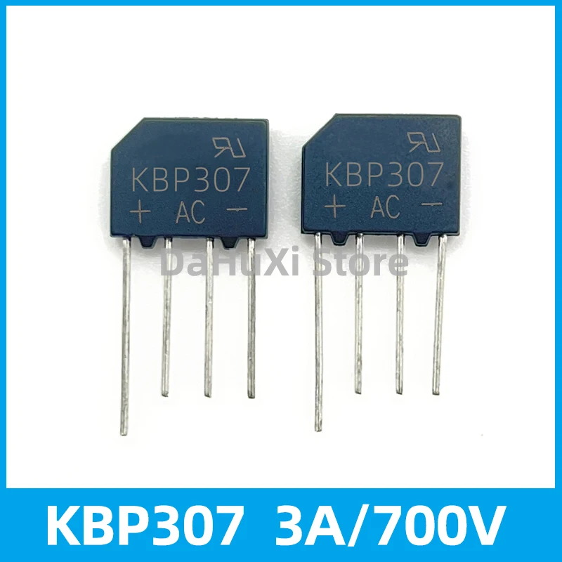 20PCS KBP410 KBP310 KBP307 KBP210 KBP206 Diode Bridge Rectifie 4A 3A 2A 1KV 1000V 700V 600V DIP-4