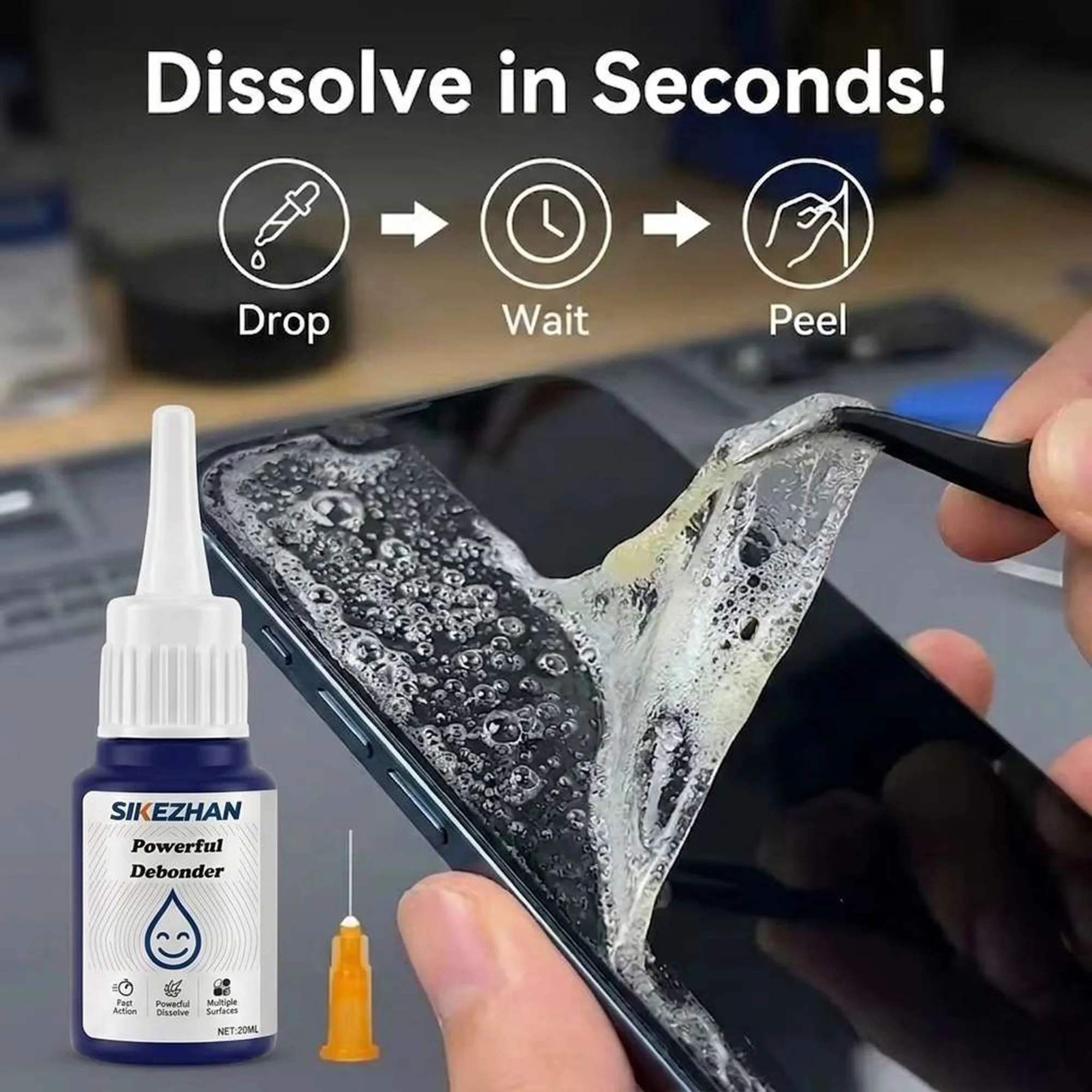 Fast-Acting Phone Screen Glue - Safe Box Digital recension och pris