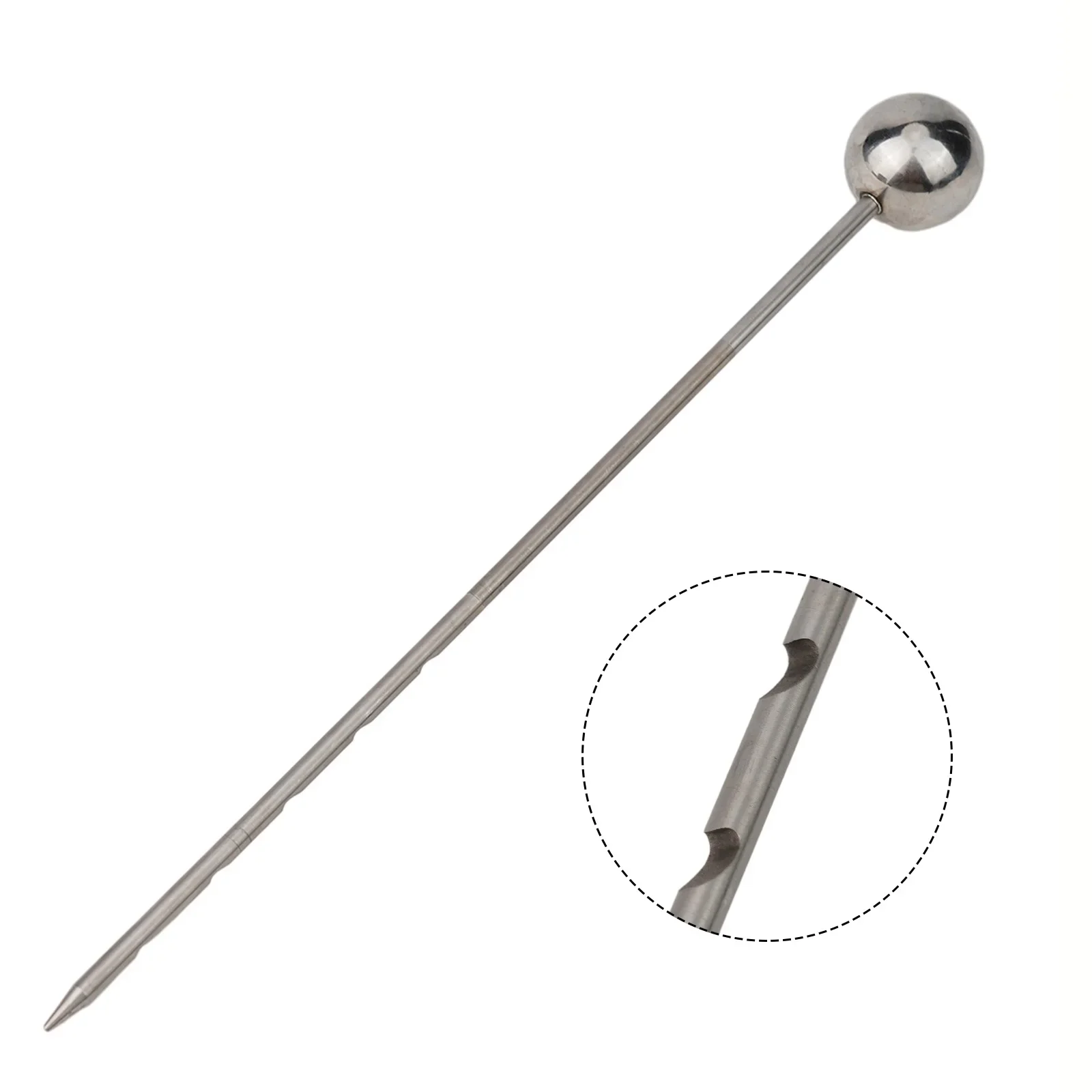 

Professional Stainless Steel Soil Sampler Probe for Monitoring Soil Texture and Moisture Levels Portable and Easy to Use