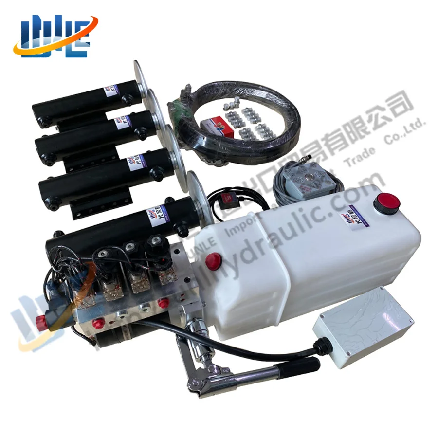 Automatic lift 5 tons 10 tons caravan leveling hydraulic control bracket outriggers hydraulic gate