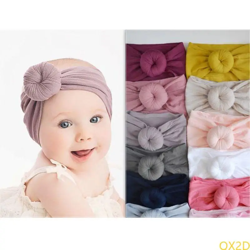 

3pcs/Set Nylon Headband Bow Headbands For Kids Girls Hair Girls Turban Hairband
