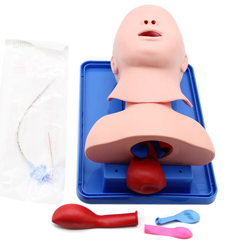 

Neonatal/Infant Tracheal Intubation Model Analog Double Lung and Oral and nasal airway Tracheal Intubation Simulator Teaching