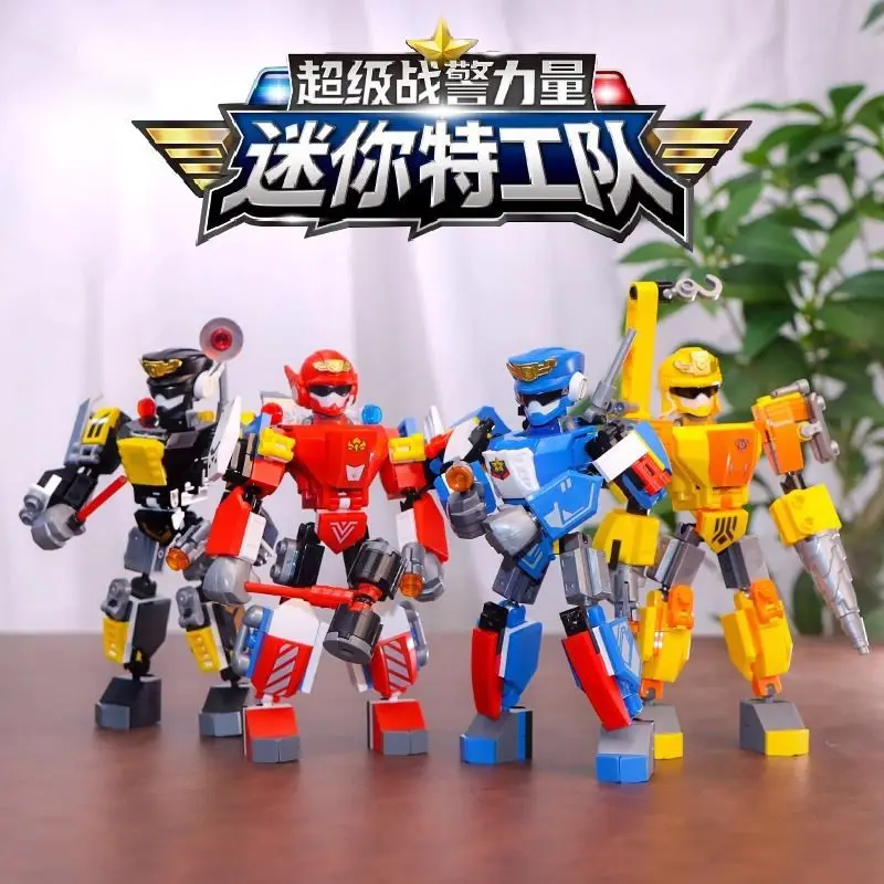 

Miniforce Anime Action Figure Set 5.5''/2.7cm Poseable Collectible Model Toy Collectible Plastic Model Gift for Kids Anime Decor