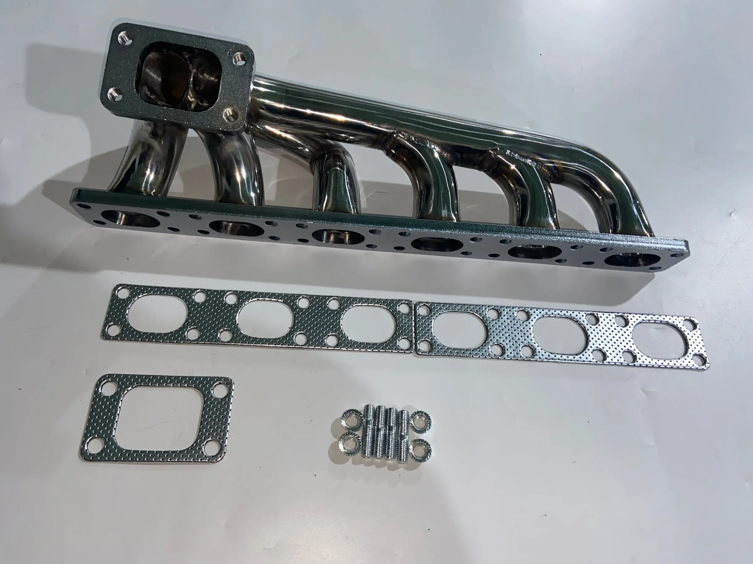 

For For 92-99 B MW E36 3-SERIES M50/M52 T3 STAINLESS STEEL TURBO MANIFOLD EXHAUST KIT