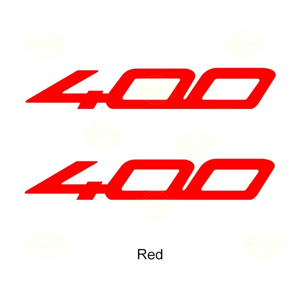 2 Stück 400 Nummern wasserdichtes Vinyl-Aufkleber-Set für Motorrad, Auto, Helm, Aufkleber – Detail 4