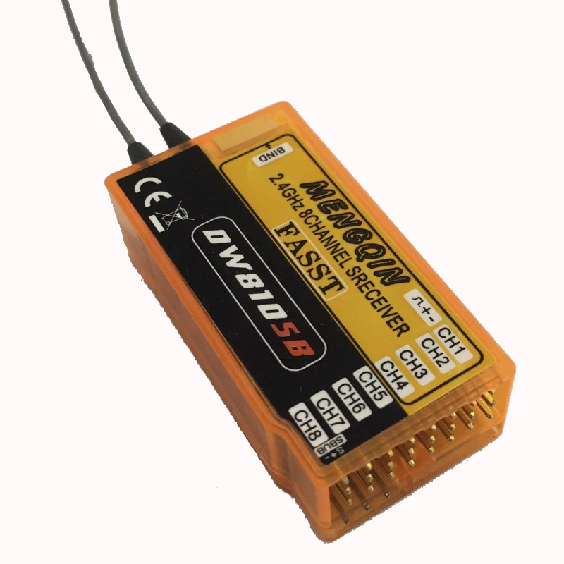 FUTABA FASST 8-channel 2.4G compatible receiver FutabaS.BUS DW810 receives new products