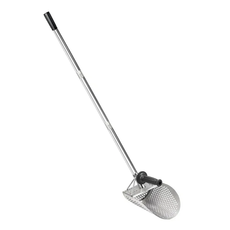 

ABSS-Metal Detector Beach Sand Scoop Shovel Sifter Stainless Steel Metal Detecting Tool