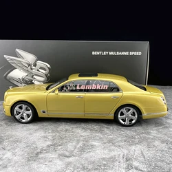 Almost Real 1:18 For Bentley Mulsanne Speed 2017 Car Model