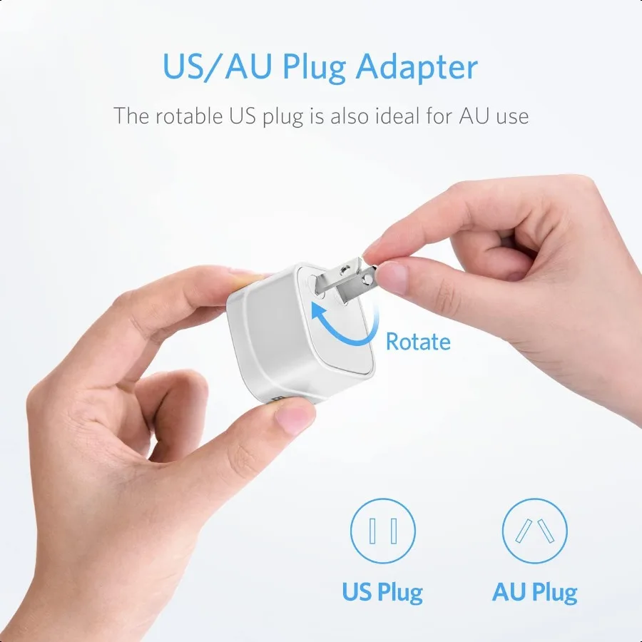 Adattatore da viaggio internazionale Convertitore di tensione step down da 220 V a 110 V con porta di ricarica USB QC3.0 Spina da viaggio universale