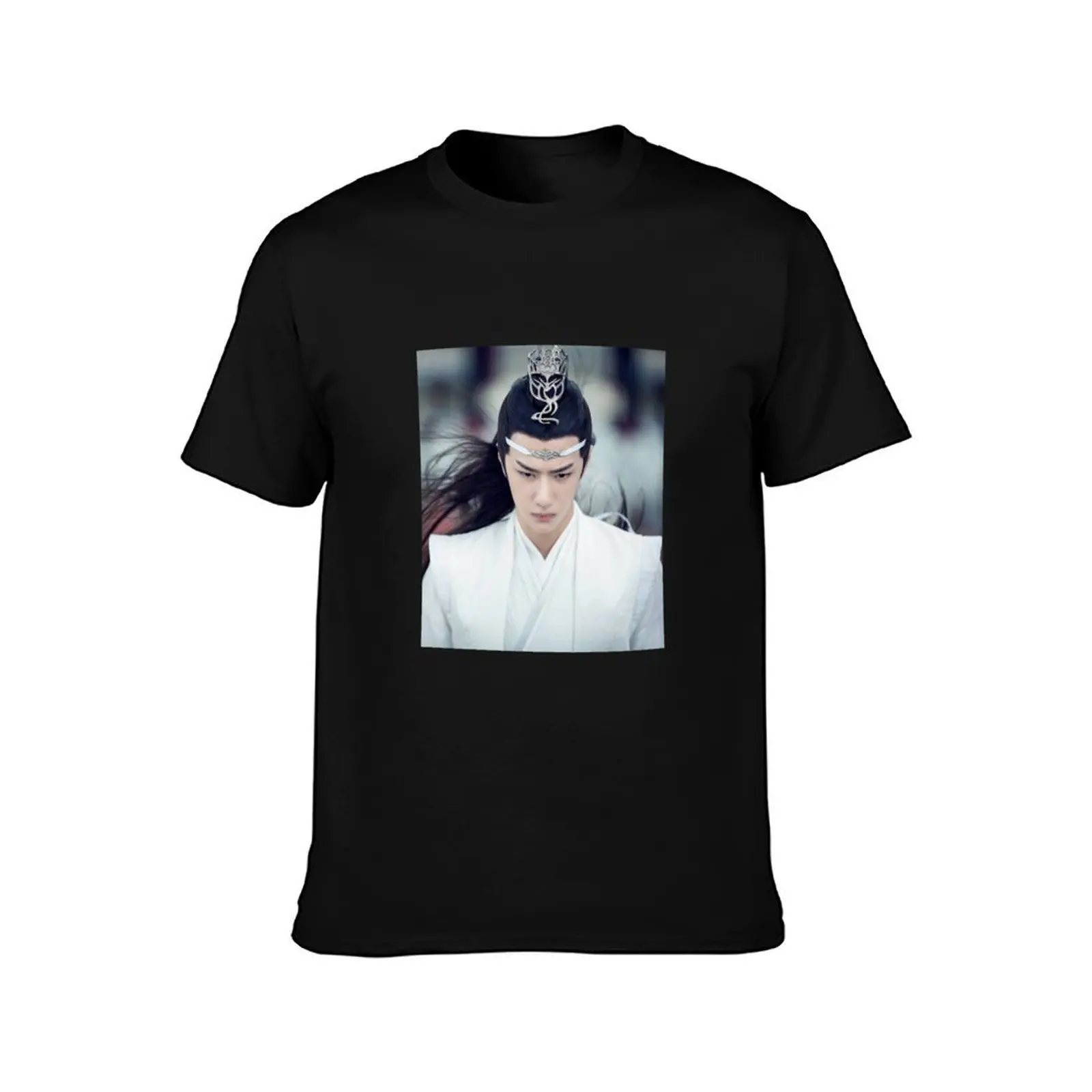 The Untamed Wang Yibo 1 T-Shirt Casual Basic Street Style T-Shirt