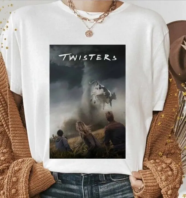 Twisters 2024 Movie Shirt, We Got Cows Twister Shirt, Tornado Chaser, Weather Lo