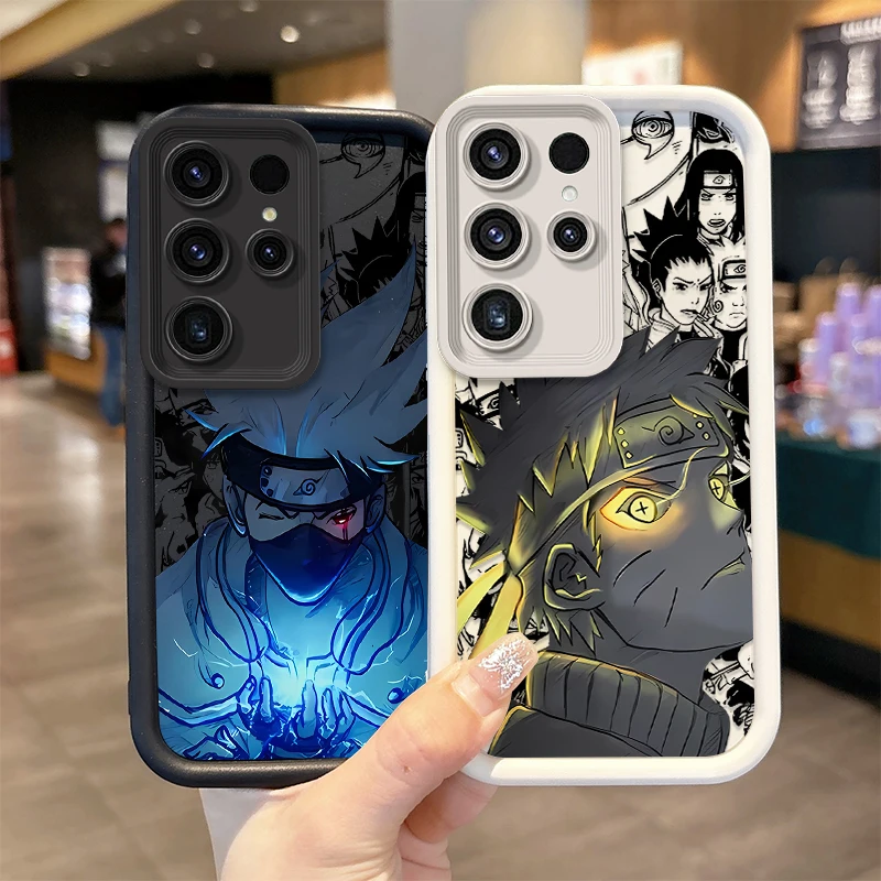 N-Naruto Soft Case for Samsung Galaxy S24 S23 Ultra S22 S21 Plus S20 FE A54 A53 A52 A52S A51 A50 A50S A34 A33 A32 4G 5G Cover