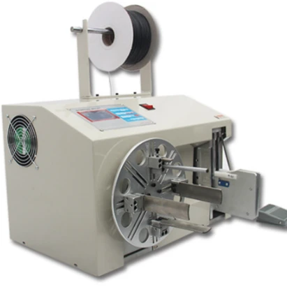 Rewinding Wire Machine Full- Automatic Convenient Twisting Winding Tying Electrical Copper Wire Cable Machinery Making Equipment