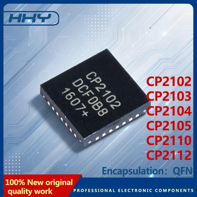 5PCS package QFN CP2110 CP2102 CP2103 QFN24 CP2104 CP2112 CP2105 USB conversion chip