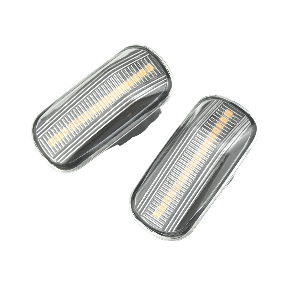 2Pcs 1998-2001 Fit For Acura Integra Type-R DC2 AP1 AP2 For Honda Odyssey LED Dynamic Blinker Side Marker Turn Signal Lights Lam
