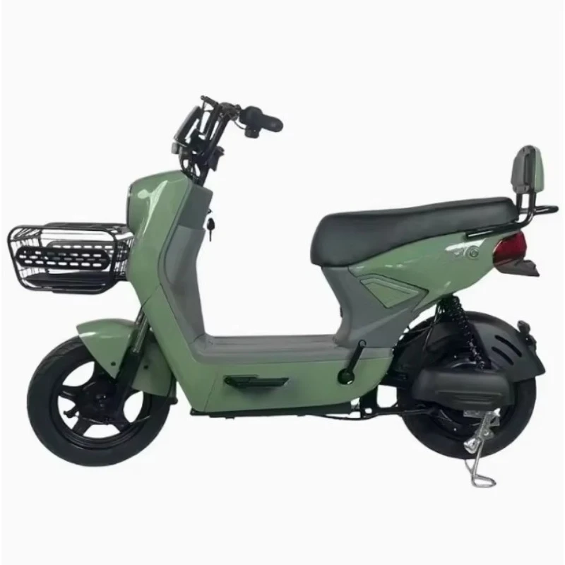 

SXLL New electric bike with 500-watt motor and 48v12ah/20ah lead-acid battery with a 50km range LCD scooter
