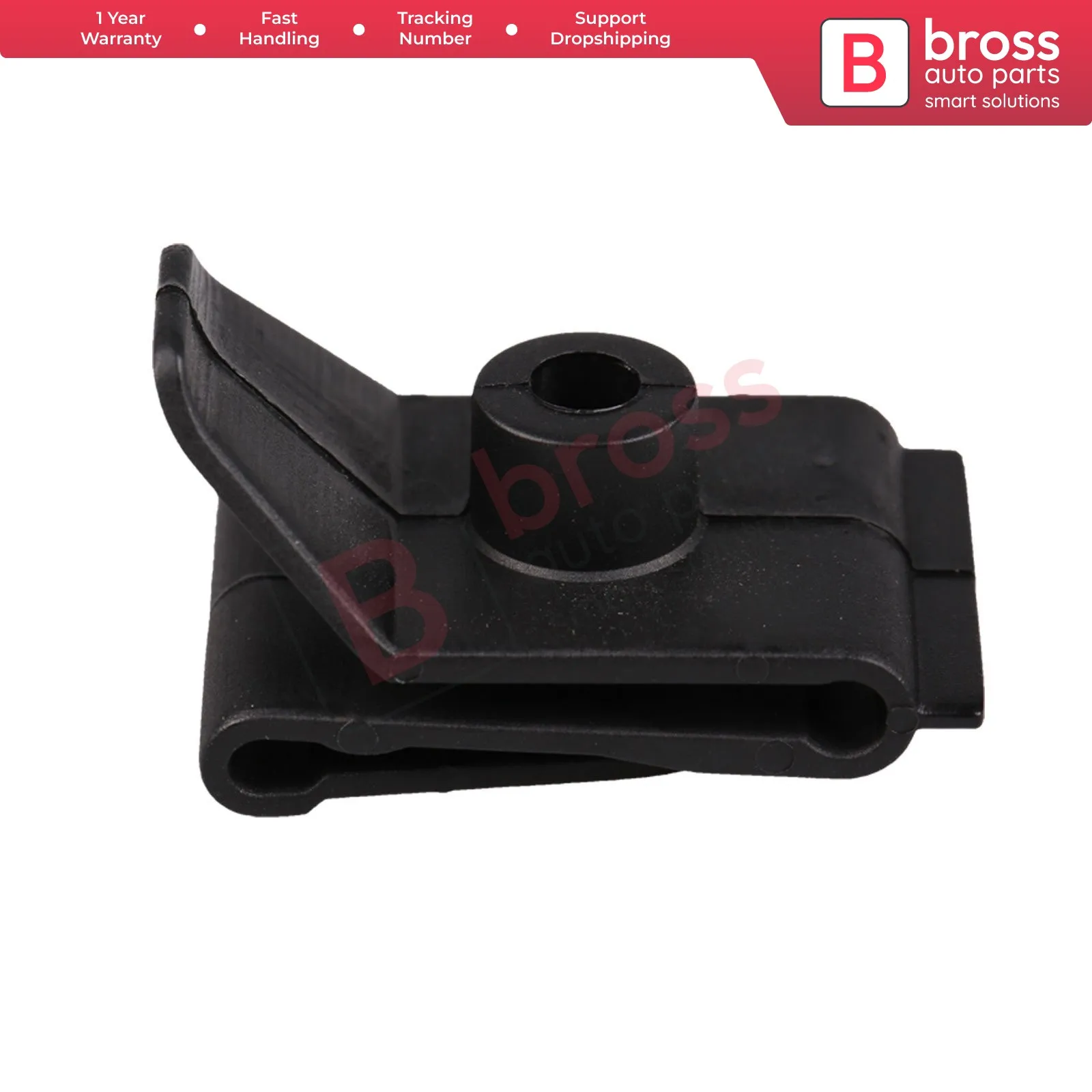 BCF1048 10 Pieces Nylon “U” Nut Fender/Wheel Housing for Toyota : 53879-14010-A, GM: 94841226; Mazda: LA01-56-135