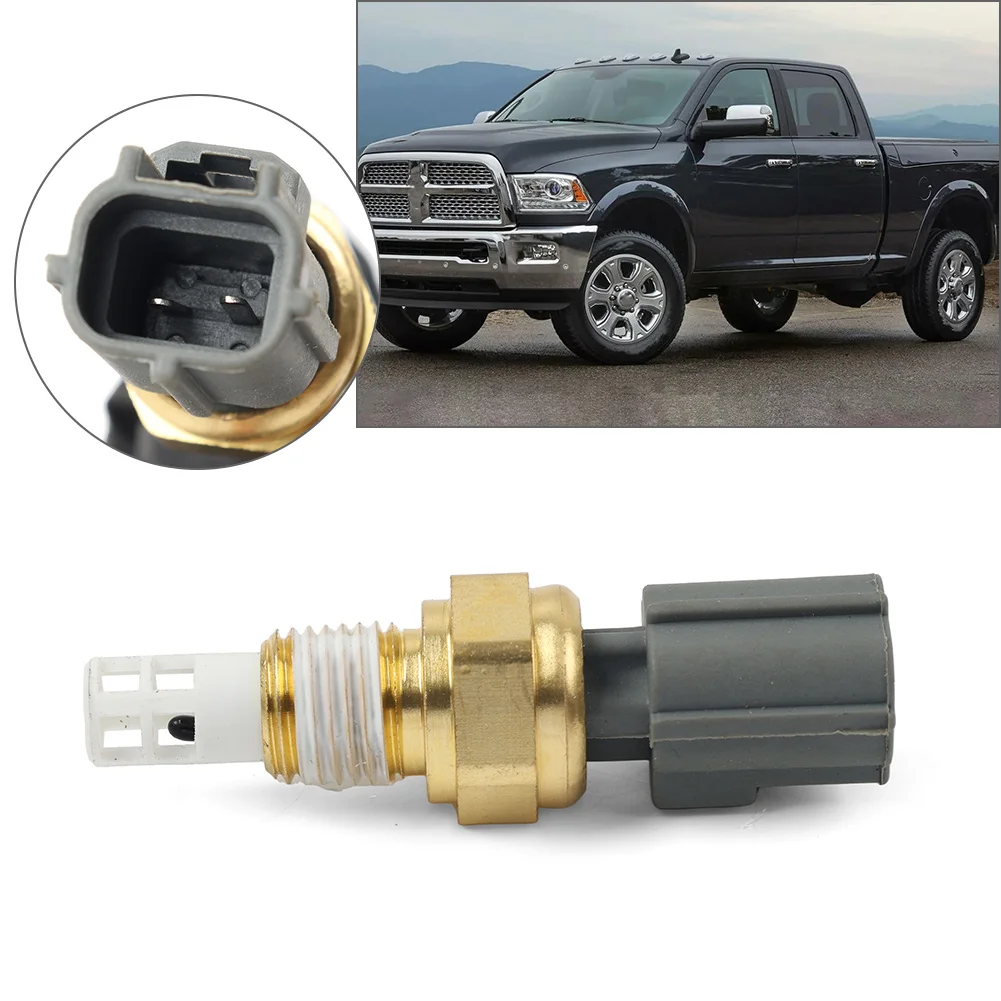 56027872 Air Charge Intake Temperature Sensor For Chrysler For Dodge For Plymouth For Jeep Brass + Plastic Grey & Yellow