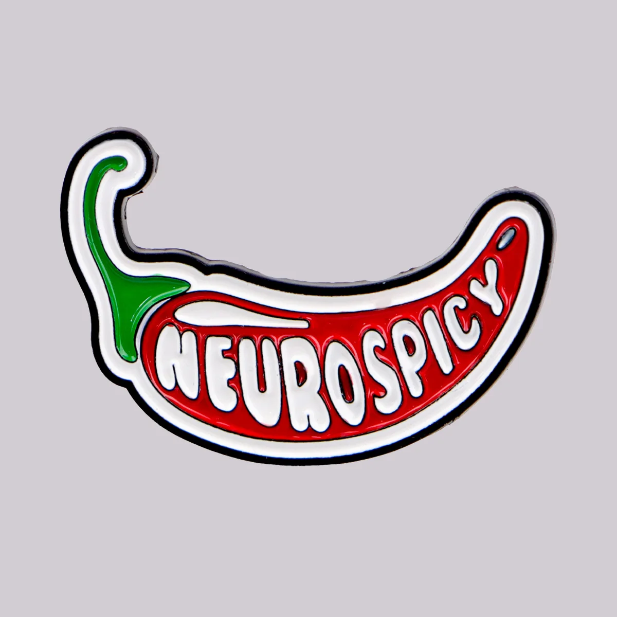 Lustige Emaille-Anstecknadel mit Autismus-Bewusstsein, rote Broschen, Anstecknadeln, Abzeichen auf Rucksack, Kleidung, Accessoires, Modeschmuck, Freunde, Geschenke