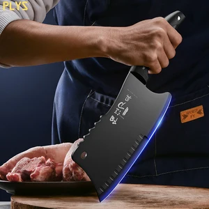 PLYS-Bone Knife pisau dapur serba guna, pisau dapur tajam rumah tangga, pisau khusus koki pisau pemotong tulang komersial 10 pisau kukri nepal penjualan terbaik - №